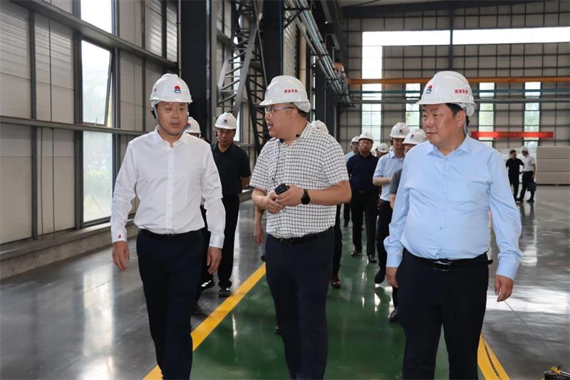 山东省临朐县党政考察团到大发国际铝业参观考察