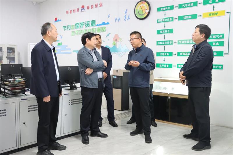 省人大环资委副主任吴忠华带队莅临大发国际铝业开展立法调研